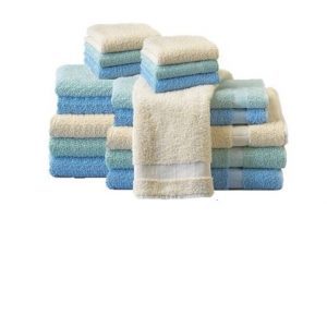 Solid Color Towels & Wash Cloths width=