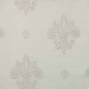 Fleur-De-Lis Patterned Damask Tablecloth