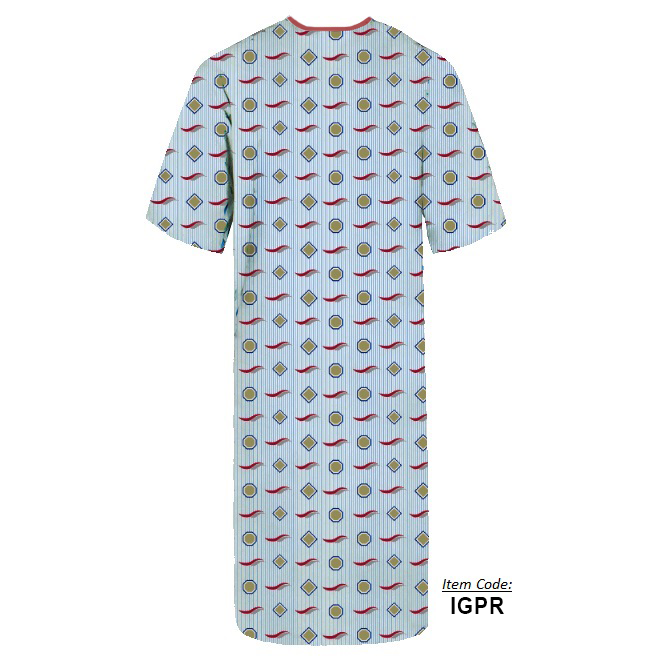 Polyester Patient Gown