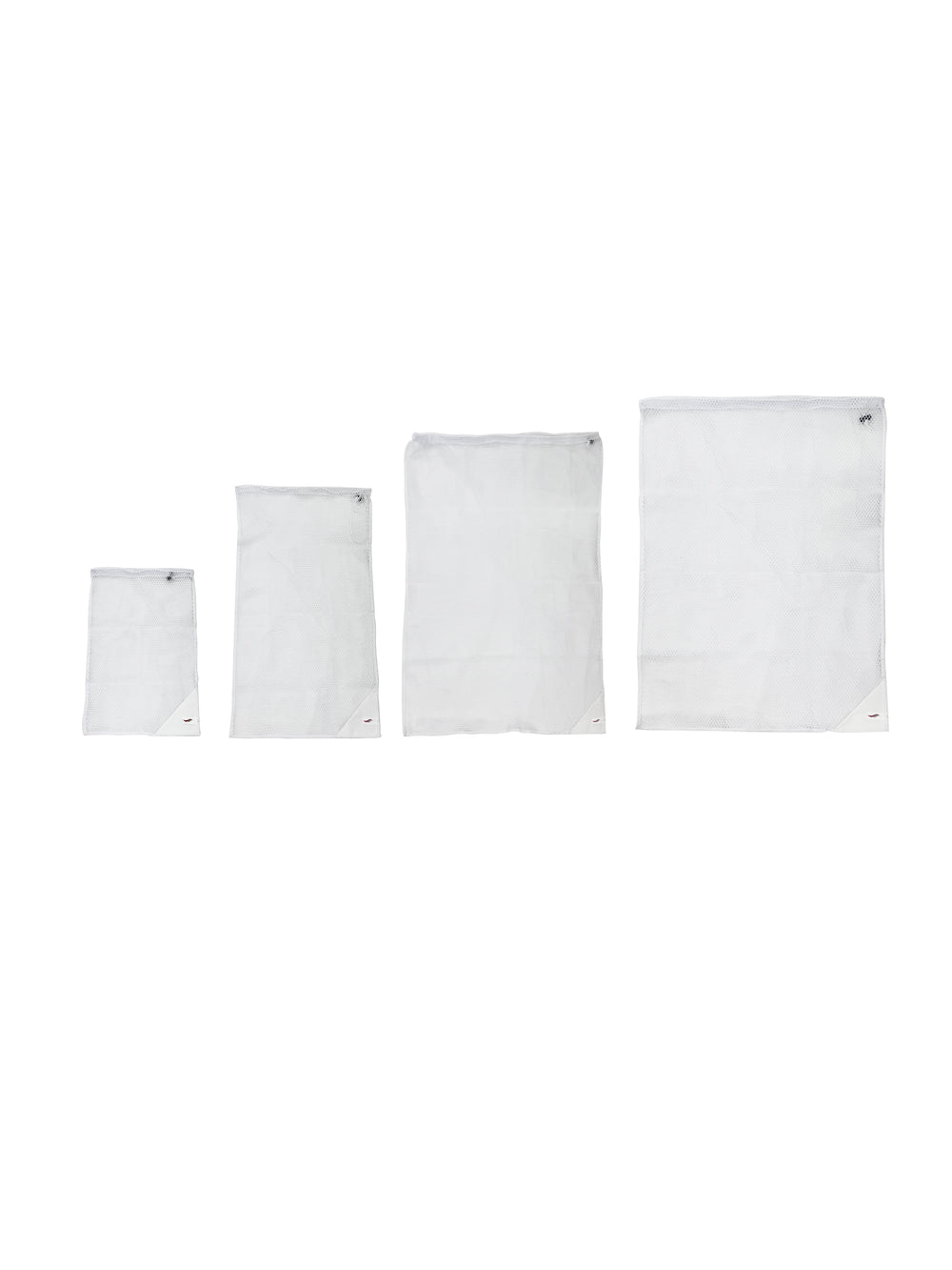 Heavy Duty Washable Mesh Laundry Bag Drawcord Closure, with ID Tag