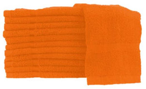 10 Single Color Towels & Washcloths