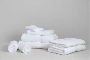 Excellence Collection Hotel Towels – 100% Cotton – Dobby Border