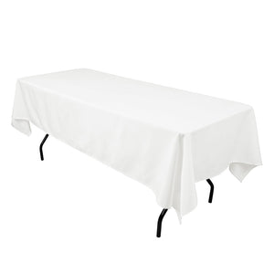 Solid White Tablecloths