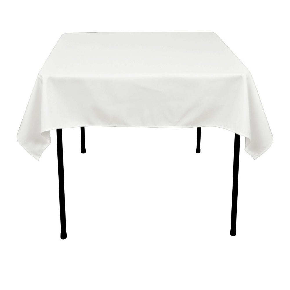 Solid White Tablecloths