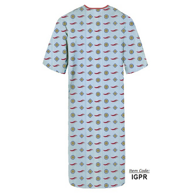 Polyester Patient Gown width=