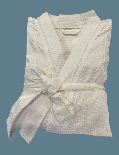 Waffle Weave Robe width=