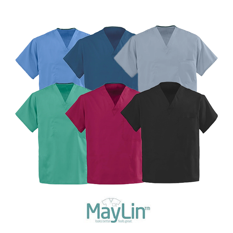 MayLin™ Unisex Scrub Tops